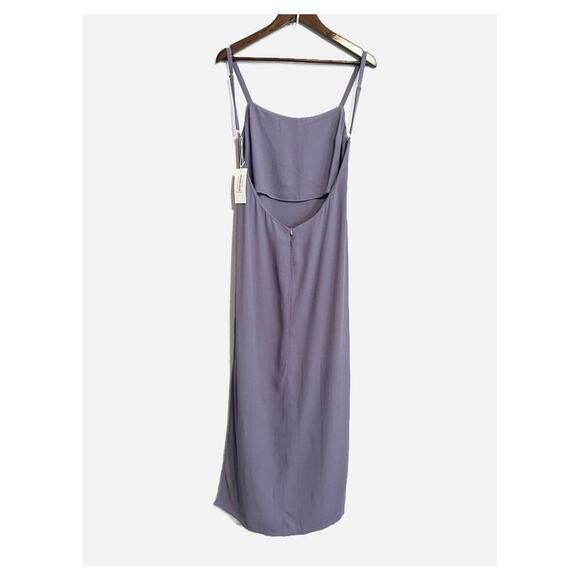 NWT Reformation Banff Backless Maxi Dress Purple Orchid 8 - Picture 3 of 10